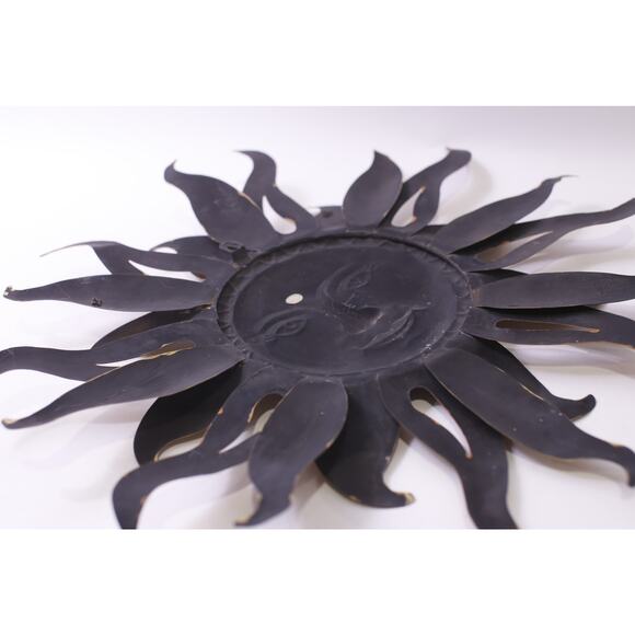 Sun Face, Wall Art, Medieval, Metal, 16", Wall Hanging, ~ 251107-WH D-2 - Picture 4 of 4